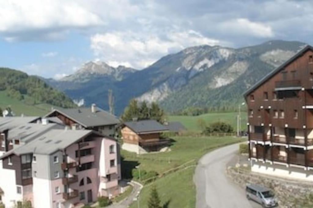 Appartement Montagne La Vallee Verte Coeur Station Hirmentaz Bellevaux Dış mekan fotoğraf