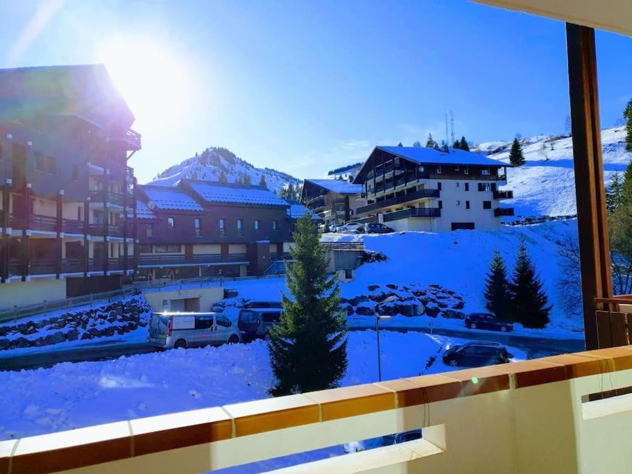Appartement Montagne La Vallee Verte Coeur Station Hirmentaz Bellevaux Dış mekan fotoğraf
