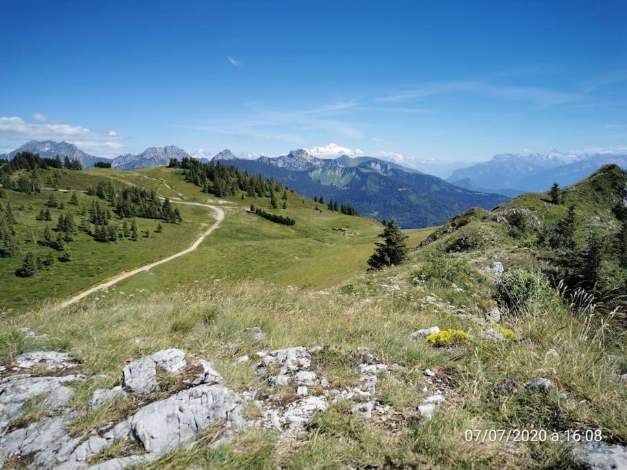 Appartement Montagne La Vallee Verte Coeur Station Hirmentaz Bellevaux Dış mekan fotoğraf